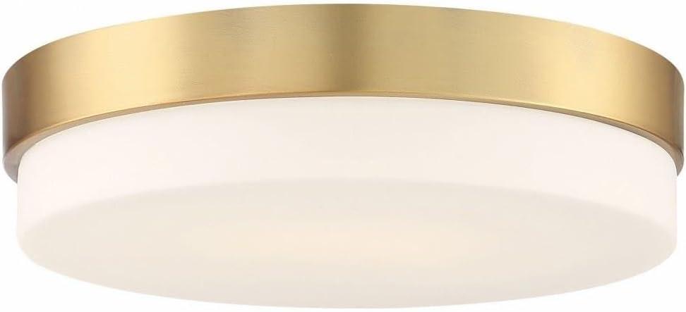 Access Lighting Roma 1 - Light Flush Mount in  Antique Brushed Brass