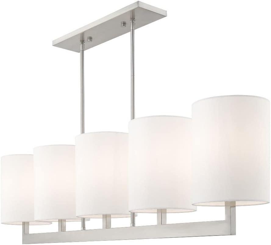 Livex Lighting Hayworth 5 - Light Chandelier in  Bronze