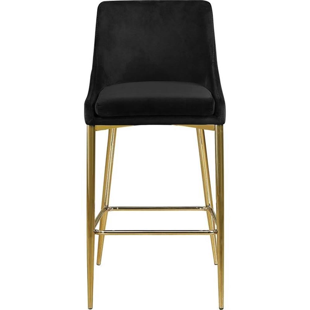 Ellenberger Upholstered Counter Stool with Metal Frame