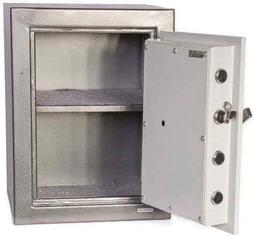 Hollon Gray Steel Biometric Digital Fireproof Safe