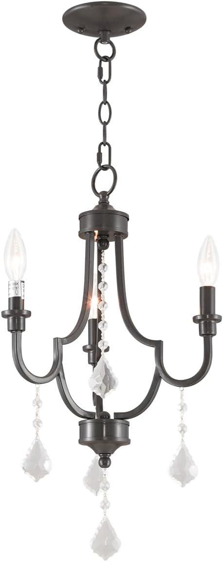 Livex Lighting Glendale 3 - Light Chandelier in  English Bronze