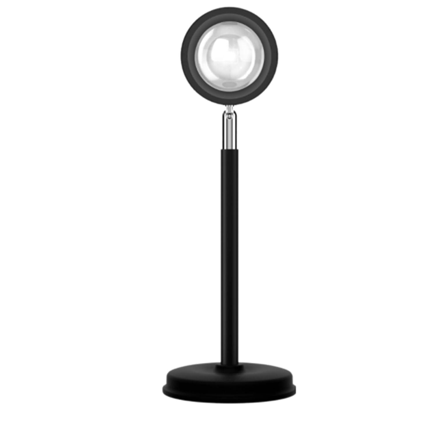 Sunset Red LED Night Light Projector with USB Port