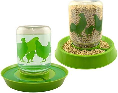 Lixit Chicken Feeder Green 64oz
