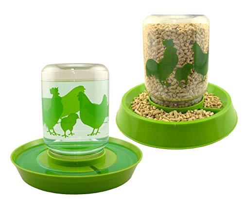 Lixit Feeder or Waterer for Chickens and Other Wildlife (64oz)