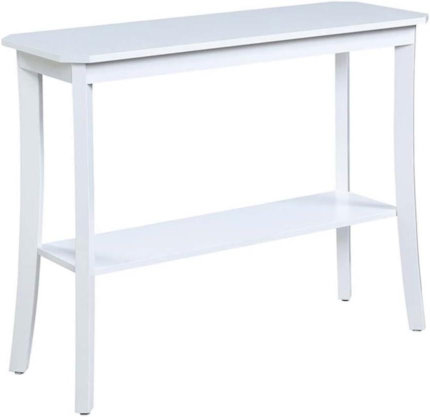 Convenience Concepts Designs2Go Baja Console Table with Shelf, White