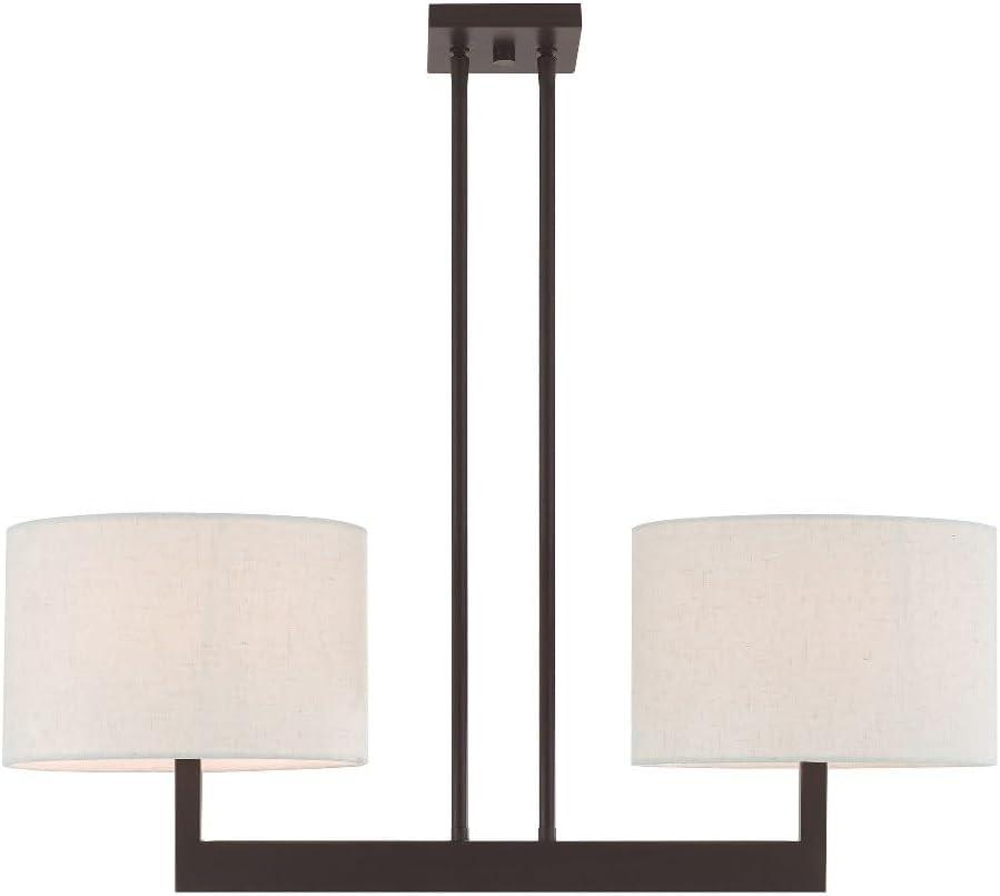 Livex Lighting Hayworth 2 - Light Chandelier in  Bronze