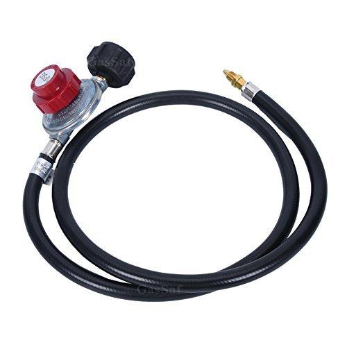 Adjustable High Pressure Propane Regulator with 4ft Hose