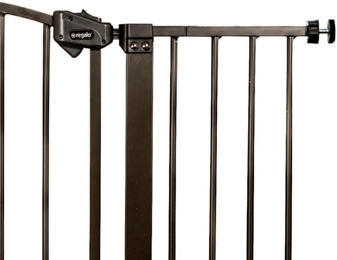 Regalo Extra Tall Bronze Arched Décor Baby Safety Gate, Age Group 6 to 24 Months, Baby Gate