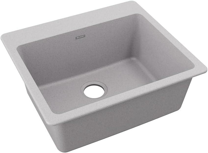 Quartz Classic 25" x 22" x 9-1/2" Drop-In Kitchen Sink