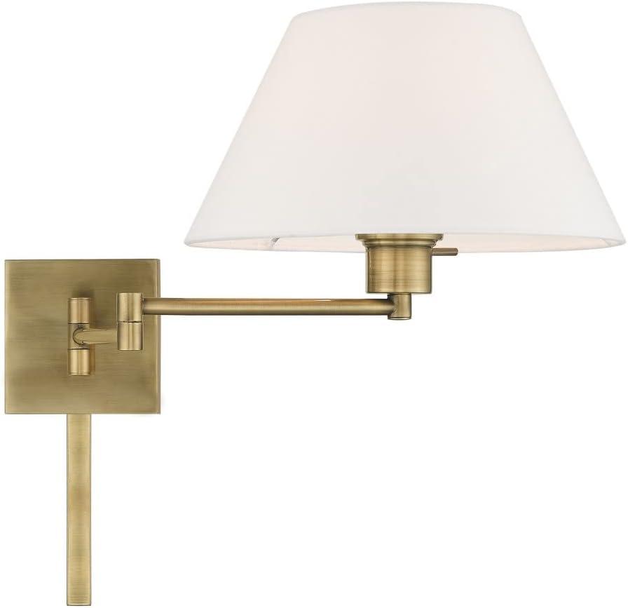 Livex Lighting 1 - Light Wall Light in  Brushed Nickel