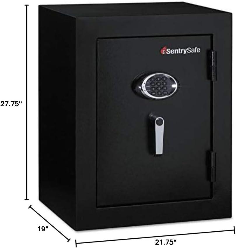 Black Digital Waterproof Fire Safe with Programmable Lock