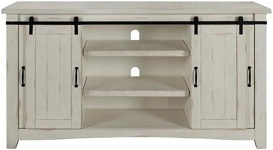 Chesapeake Solid Wood TV Stand Natural Brown Finish - Martin Svensson Home