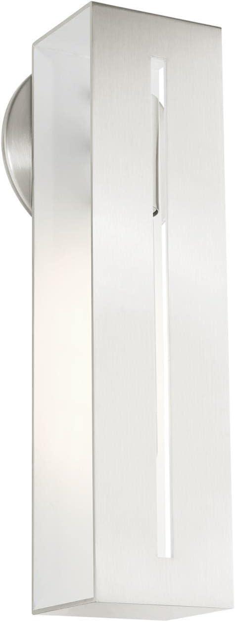 Livex Lighting Soma 1 - Light Wall Light in  Brushed Nickel