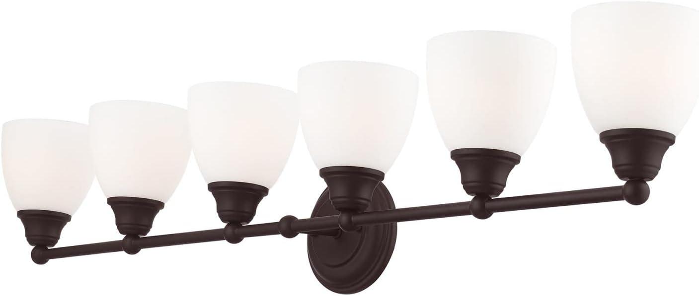 Livex Lighting Somerville 6 - Light Vanity in  Bronze