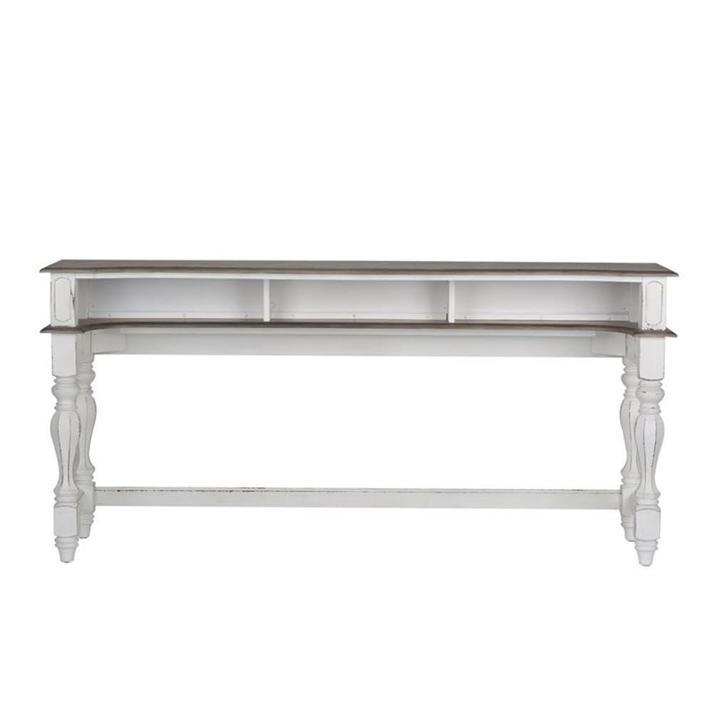Magnolia Manor 76'' Solid Wood Console Table