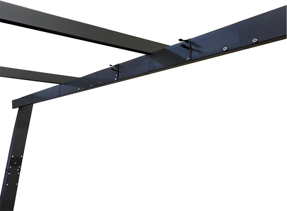 Garden Winds Replacement Canopy Top Cover Compatible with Purple Leaf ZYMPG1013 Pergola, DOMI 10x13 Pergola, Kozyard 10x13 Pergola and Universal to Most 10' x 13' Retractable Pergolas - Riplock 350