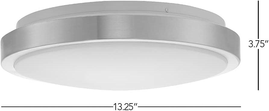 Luvoni by Maxxima 13 in. Smart WiFi LED Round Flush Mount Ceiling Light, Dimmable, CCT 2000K-5000K, 1500 Lumens