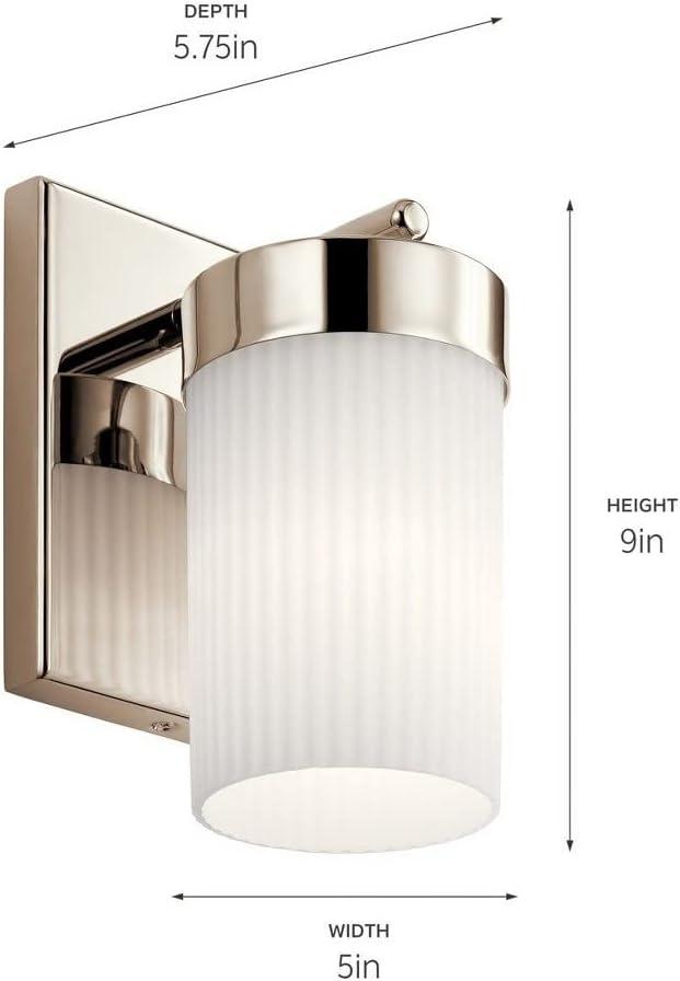 Kichler Lighting Ciona 1 - Light Sconce in  Brushed Natural Brass