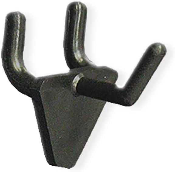 Azar Displays 1" Glass-Filled Nylon Hook: 0.225" Diameter, 50-Pack (Set of 50)