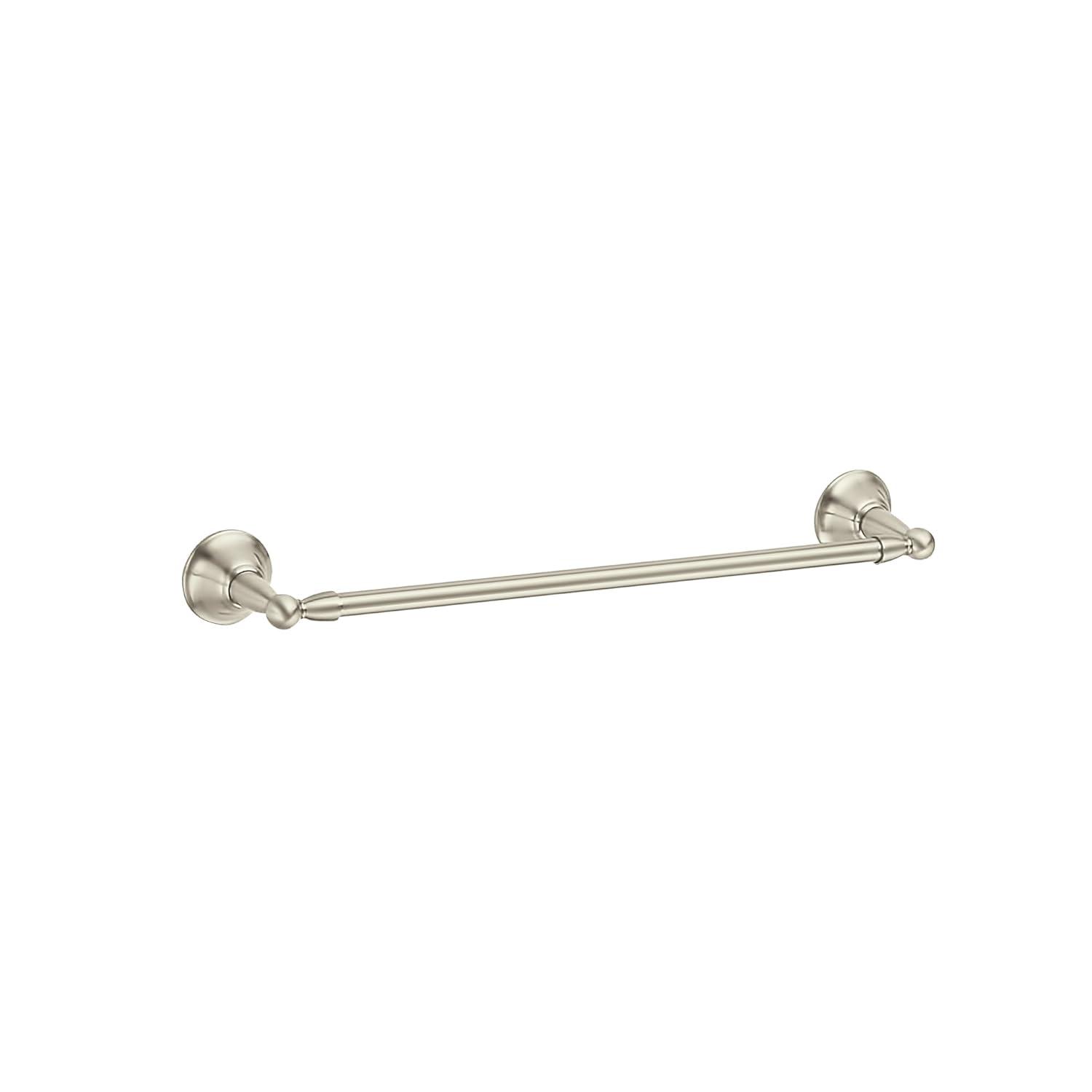 Moen Sage Brushed Nickel Towel Bar 24 in. L Brass