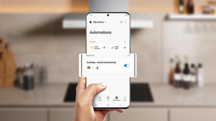 Samsung 30" Bespoke Smart Wall Mount Hood NK30CB600WCGAA