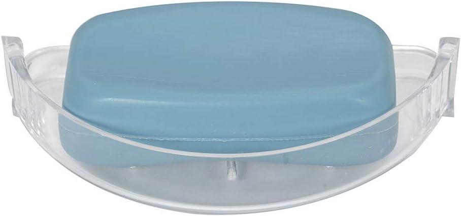 EZ-FLO Clear Replacement Bathroom Plastic Soap Dish, 15204 C45