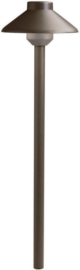 Kichler Lighting - LED Path - CBR - 2W 3 LED Stepped Dome Short Path Light -