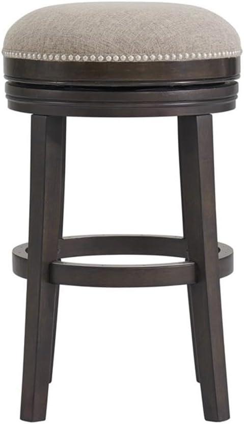 Set of 2 Clara Swivel Bar Height Stools - Alaterre Furniture