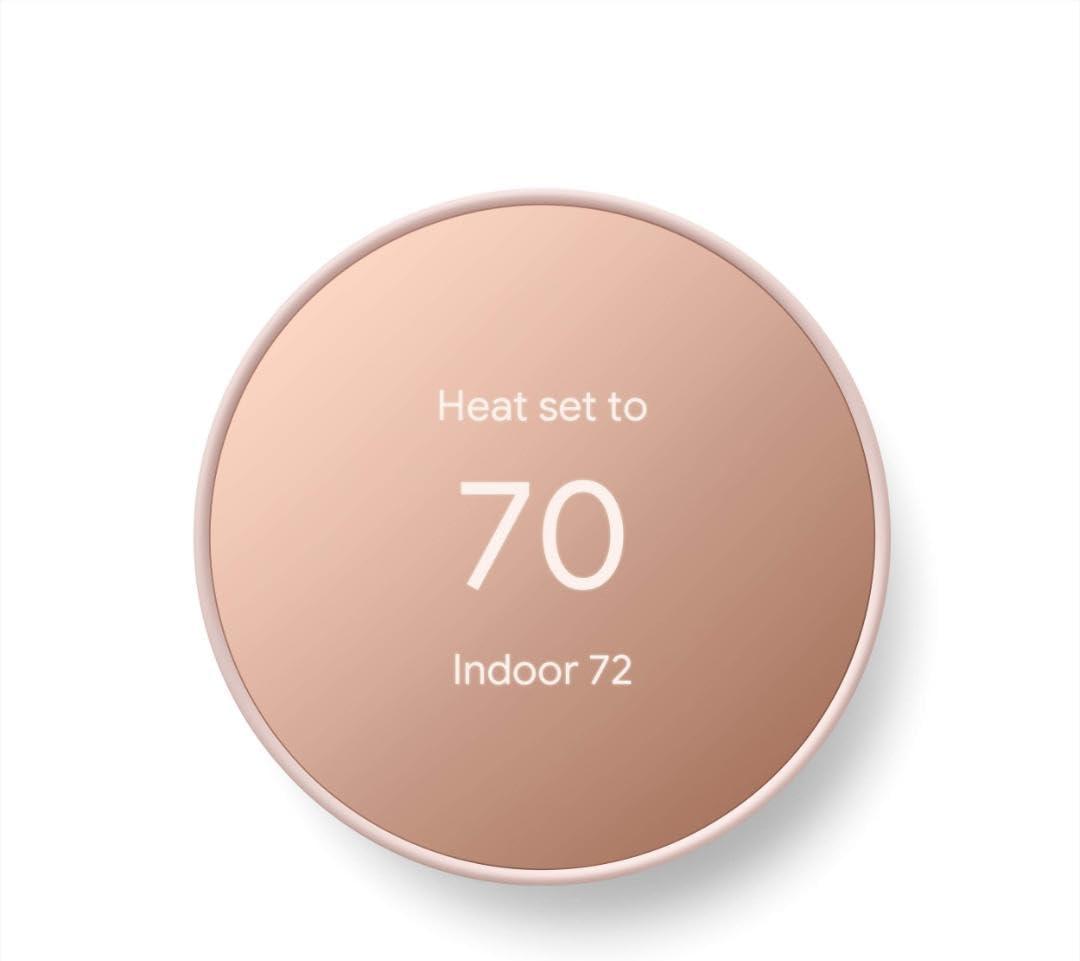 Google Nest Termostato - Termostato Inteligente Programable para el Hogar - Arena