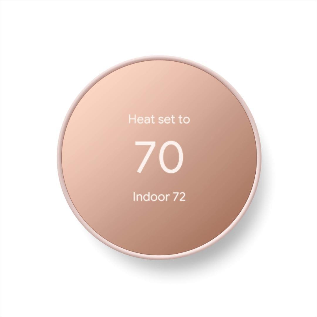 Google Nest Termostato - Termostato Inteligente Programable para el Hogar - Arena