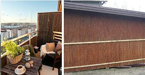 Natural Willow Twig Privacy Screen Fence, 48 x 96 Inch