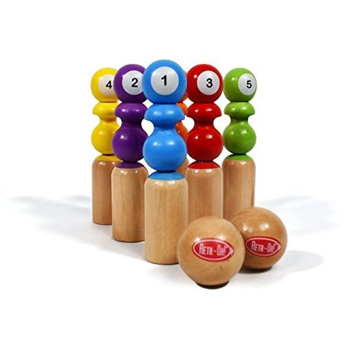 Fun2Give Solid Wood Bowling