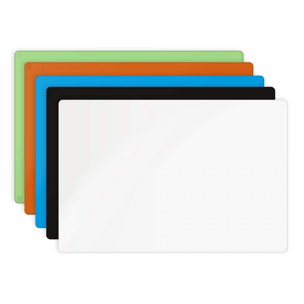 96" x 48" Frameless White Magnetic Glass Dry Erase Board