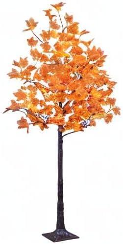 Lightshare 6 Feet Pre-Lit Maple Tree, 120 Warm White Lights