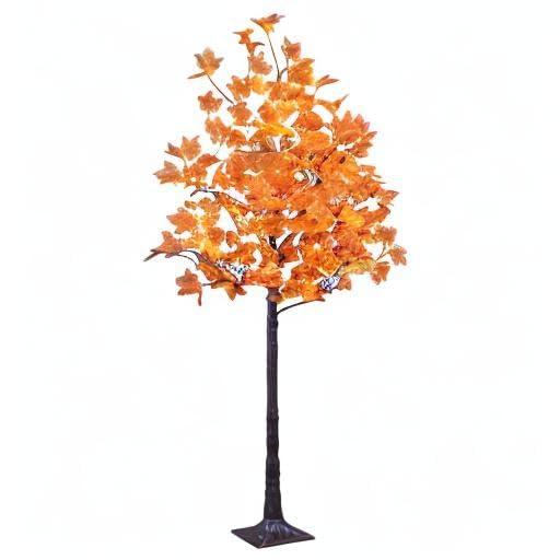 Lightshare 6 Feet Pre-Lit Maple Tree, 120 Warm White Lights