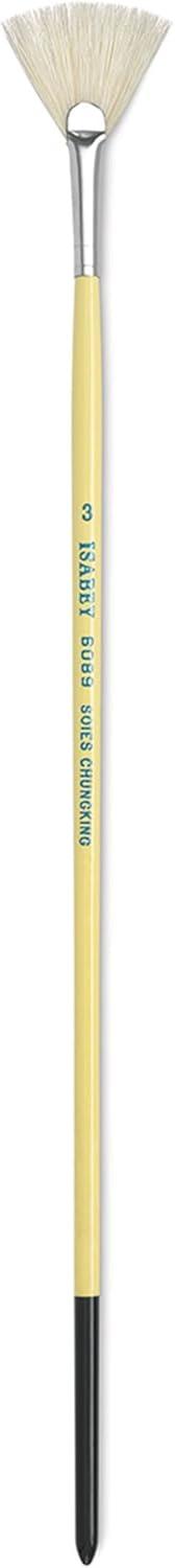 Isabey Yellow Handle Bristle Brush, Other