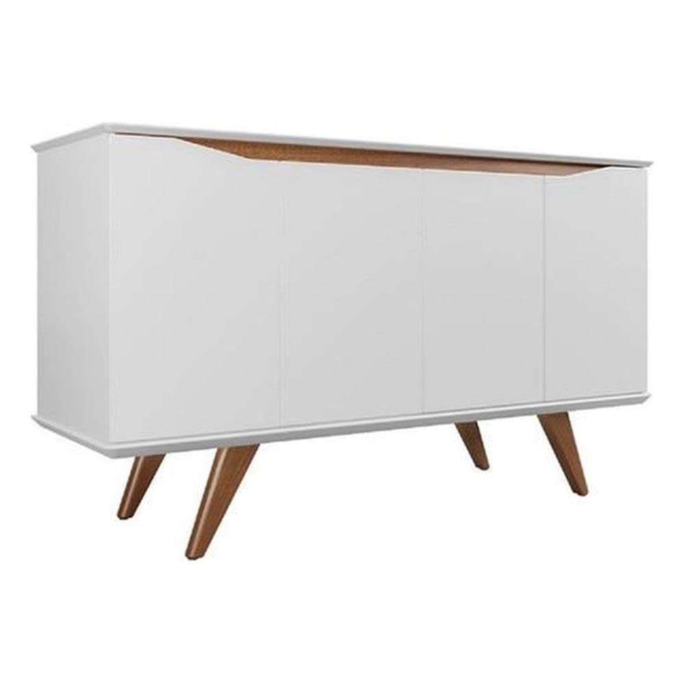 53.15" Tudor 4 Shelf Sideboard - Manhattan Comfort