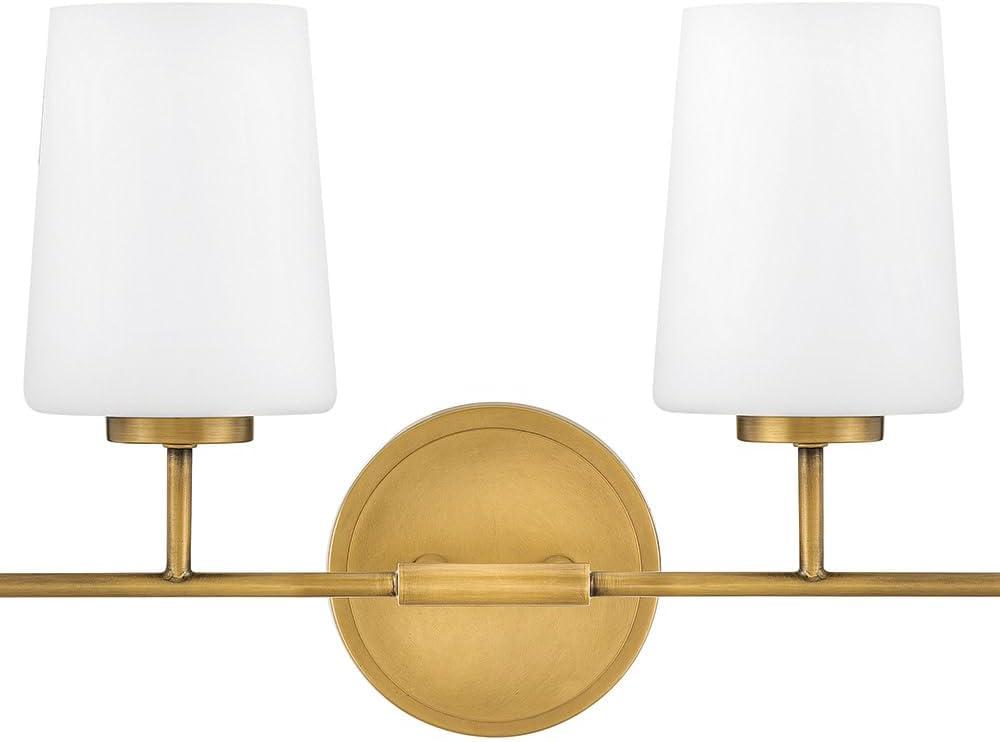 Fitz 4 Light Frosted Dimmable Vanity Light