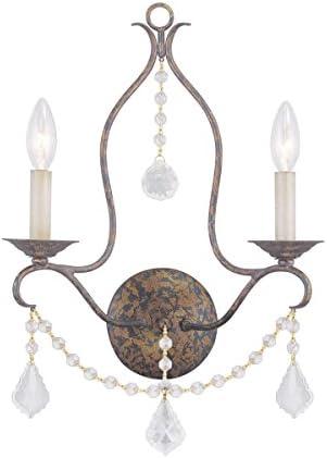 Livex Lighting - Chesterfield - 2 Light Wall Sconce in French Country Style - 12