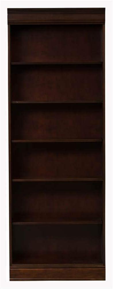 Liberty Furniture Brayton Manor Jr Executive 84 Inch Bookcase (RTA) in Cognac