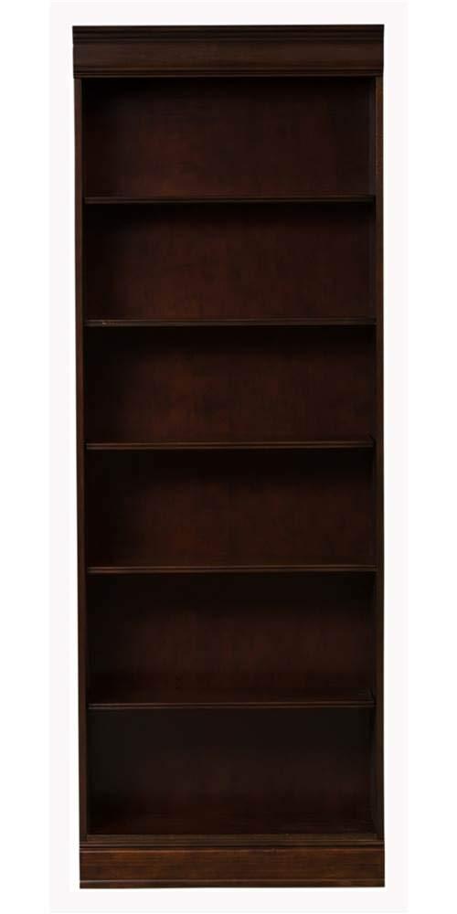 Liberty Furniture Brayton Manor Jr Executive 84 Inch Bookcase (RTA) in Cognac