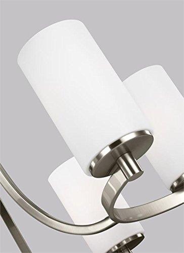 Hettinger 6-Light Brushed Nickel Modern Transitional Hanging Chandelier