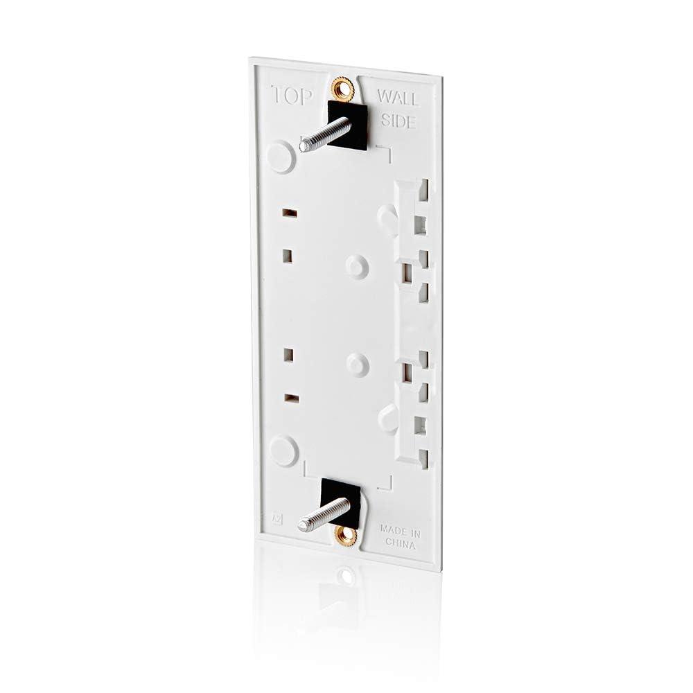 Leviton Manufacturing 3009173 Decora Smart Anywhere Single Pole or 3-Way WiFi Switch, White