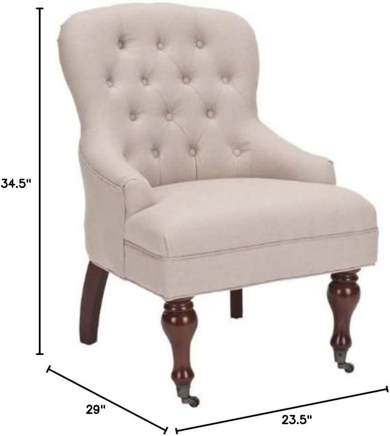 Falcon Arm Chair - MCR4544 - Taupe - Safavieh
