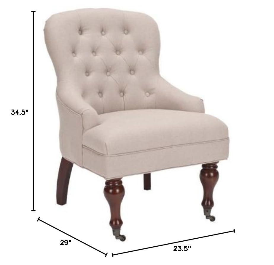 Falcon Arm Chair - MCR4544 - Taupe - Safavieh