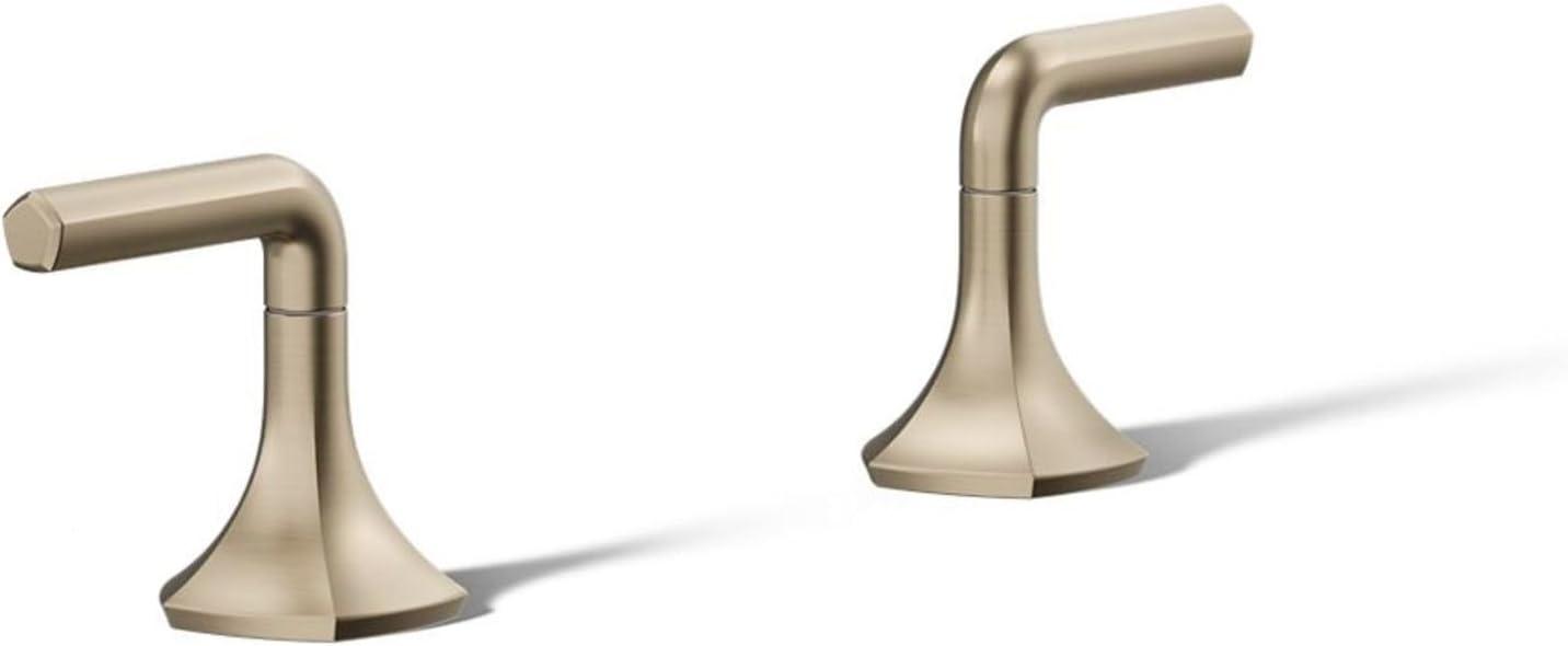 Occasion Lever Bathroom Sink Faucet Handles, 3.56" H x 16" W
