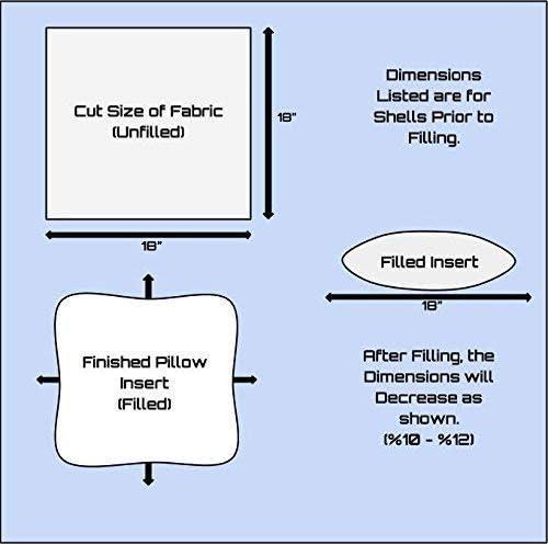 White 20" x 26" Polyester Bed Pillow Inserts (2 Pack)