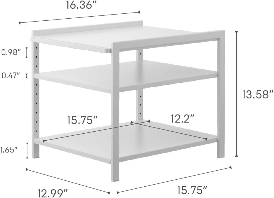Yamazaki Home Yamazaki Home Three-Tier Cabinet Storage Rack, Steel, Adjustable