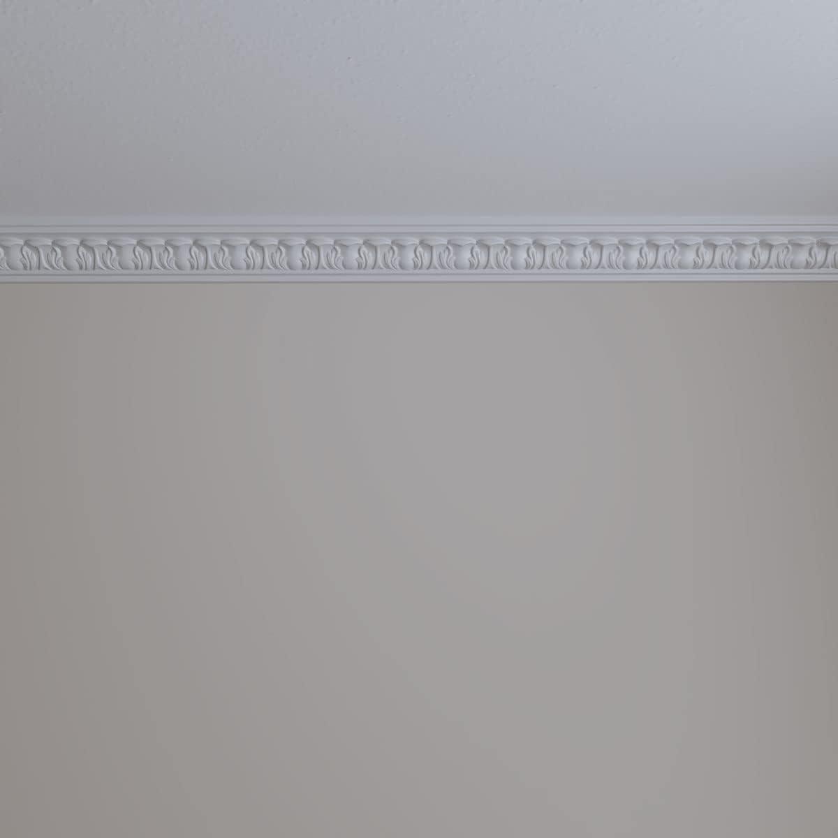 Ekena Millwork Whitman 2.5'' H x 96.13'' W x 2.5'' D Urethane Crown