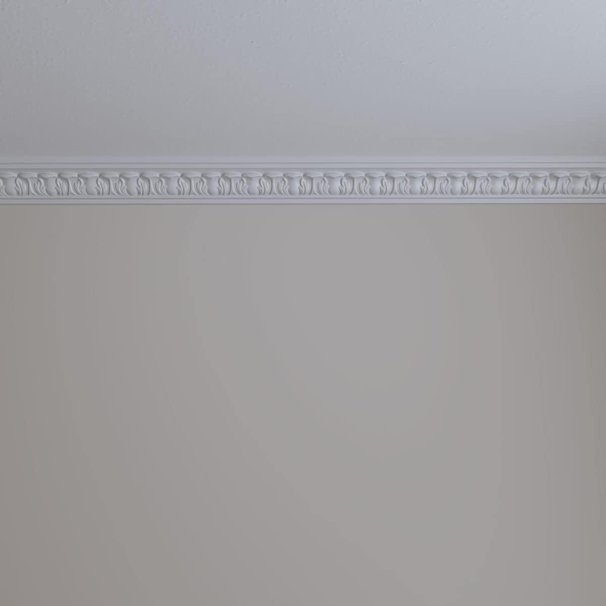 Ekena Millwork Whitman 2.5'' H x 96.13'' W x 2.5'' D Urethane Crown